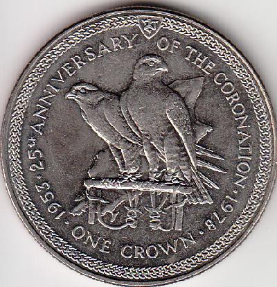 Beschrijving: 1 Crown  BIRDS MAP